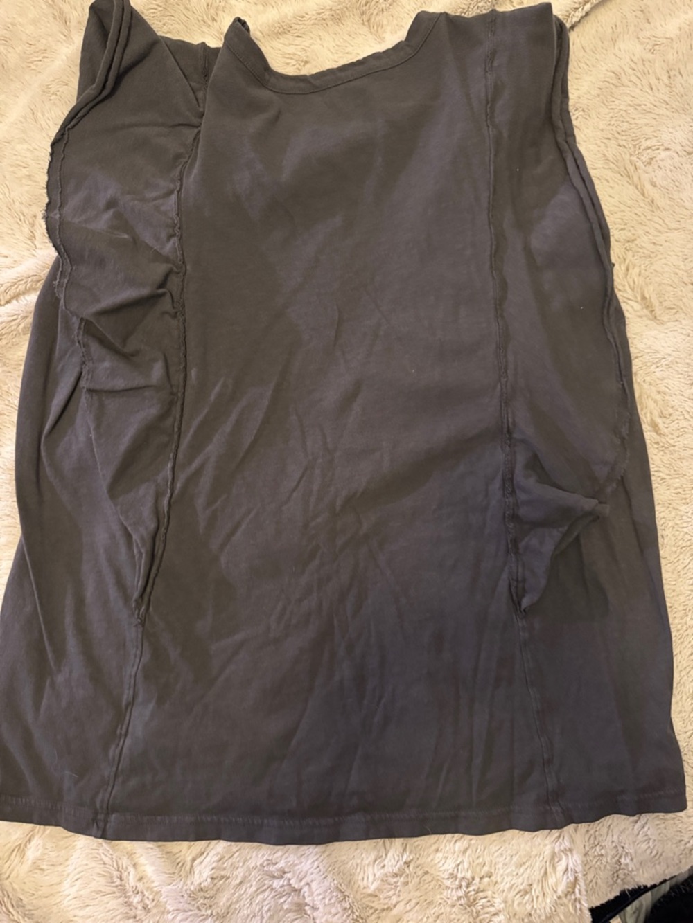 Aerie Ruffle-Detail Tee - Picture 3 of 3